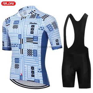 Men's Tracksuits New Cycling Jersey Set for Man Summer Mountain Bike Clothes Bicyc ClothingMaillot Ropa CiclismoH2421