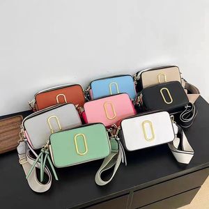 Torba torba na crossbody Modna wszechstronna wielokolorowa torba z aparatem Multi Funkcjonalna luksusowa portfel mini kontrastujący mała kwadratowa torba klasyczna torba na ramię