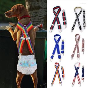 Dog Apparel Diaper Suspenders Adjustable Harness Doggie Diapers Female Belly Bands For All Dogs Pet Pant Skirt Clothes Keeper