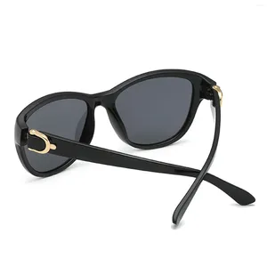 Sunglasses Vintage Cat's Ey Anti-Seawater Metal Frame For Sports And Outdoor Activities