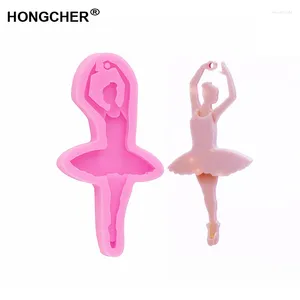 Baking Moulds Shiny Epoxy Resin Silicone Molds For Ballerinas Small Accessories Making Angel Jewelry Keychain Pendants And Clay Mold