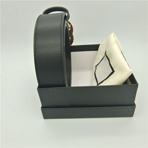 Women Men Designers Boxy Buckle أحزمة جلدية حقيقية للنساء عرض المصمم 3.8 سم 100-125 سم مع صندوق 001