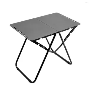 Camp Furniture Outdoor Aluminiumlegierung Tisch Camping Tragbarer ultraleichter Klappgrill Picknick faltbar taktisch