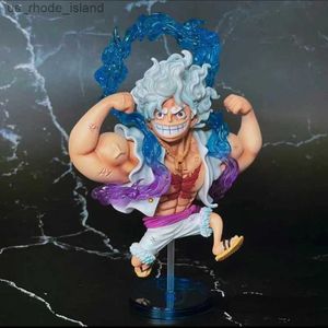 Action Toy Figures 14cm Anime One Piece Luffy Gear 5 Figures Hercules Sun God Nika Statue Anime Figurine Pvc Model Doll Collection Toy Gift Kids