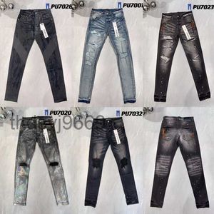 Ksubi Purple Brand Jeans för herrdesigner staplade jean män byxor av hög kvalitet rak design shinny tröjor designers pantalones ljk3