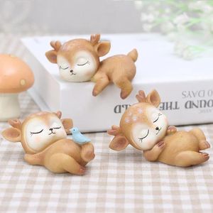 Baking Moulds 3D Cute Deer Silicone Cake Mold DIY Sika Shape Mousse Jelly Fondant Chocolate Decor Tools Clay Plaster Resin Mould