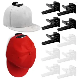 Boll Caps 5/8st självhäftande hattställ Display krokar för väggdörr baseball cap Holder garderob förvaring arrangör stark hängare