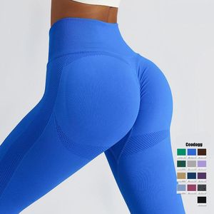 Active Pants 2024 Sömlös kvinnor Fitness som kör hög midja Scrunch Yoga Push Up Sport Gym Athletic Jogging Workout Kvinnliga leggings