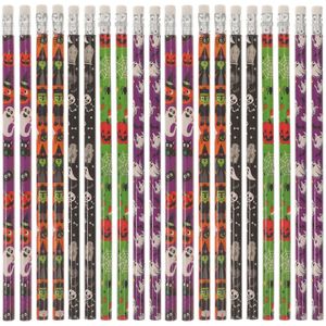 50Pcs Halloween Pattern BassBulk Pencils For Kids Eco-Friendly Writing Pens For Kidss Kids Gifts pattern random 240118