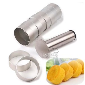 Baking Moulds Round Shape Small Pineapple Cookie Biscuit Aluminium Mold With Stainless Steel Press Stamp DIY Festival Fondant Cake Tools