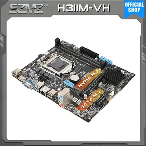 마더 보드 SZMZ H311 마더 보드 LGA 1151 DDR4 PLACA MAE LGA1151 지원 코어 6/7/8/9 gen 프로세서