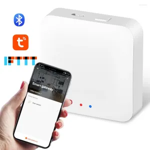 Smart Home Control Tuya Zigbee Gateway Hub Wireless Bridge Bluetooth-Compatible Life App Remote Work med Alexa Google