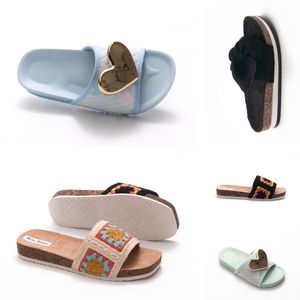 Slides Wedge Designer Platform Lady Slipper Rainbows Summer Slippers For Women Men Ladies Brands Rubber Women's Slide S 13 S 'S