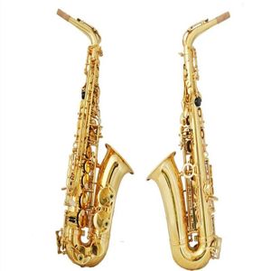 Novo saxofone alto descendente de instrumento musical E-Tune performance profissional com Reed.Bocal.Caso