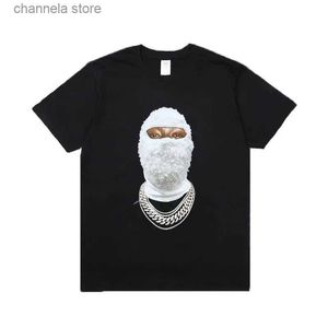 T-shirt da uomo Best Ih nom uh nit Tee Hip Hop Streetwear Diamond Masked Fashion Sport Skateboard di alta qualità in cotone oversize da uomo T-shirt 3D T240202