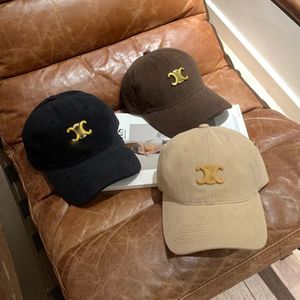 Cap designer cap luxury designer hat high version of the abrasion baseball cap sunscreen sun hat new duck tongue cap female show face small hat