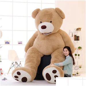 ぬいぐるみ1pc素敵な巨大なサイズ130cm usa nt bear skine teddy hl高品質の卸売価格Gidhsphの誕生日プレゼント