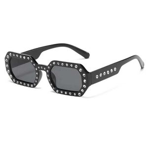 Óculos de sol nova moda tendência strass óculos personalidade óculos de sol feminino ins popular óculos coloridos para mulheres homens uv400 j240202