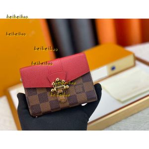 Evening Bags Wallets Wallets 2023 Fashion Designer High Quality Short Wallet Multiple Functional Pockets and Interlayer Exquisite Small Card Bag y64448