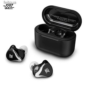 Cell Phone Earphones KZ Z3 Wireless Earphone Bluetooth-Compatible 5.2 In-Ear True Wireless Headset HiFi Touch Control Noise Cancelling Headphones YQ240202