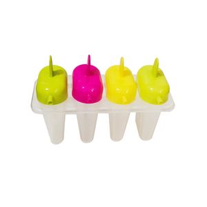 4pcs renkli lolly dondurma kalıp saman dondurma üreticisi araçları yaz diy buz tepsisi popsicle çubuklar çocuk hediyeler yfa1916