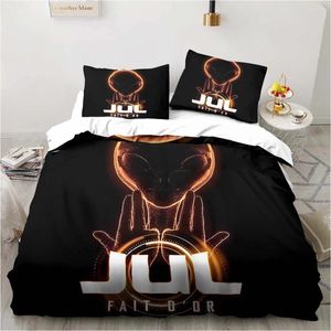 Bedding Sets JuL C'est Pas Des Lol Set Three-Piece Duvet Cover Single Double Bed Adult Kid's Bedroom Pillow Case