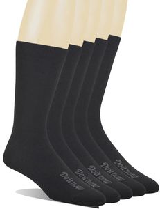 Men's 5 Pack Bamboo MidCalf Dress SocksSize 1013 240129