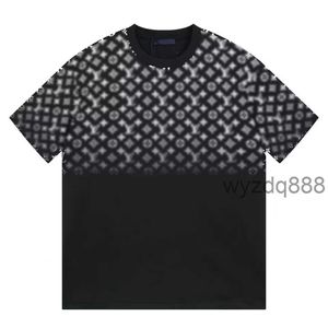 Spring Trend Street Fashion Mens Okoła szyjka List wydrukowana T-shirt luźne swobodne ubrania wakacyjne 94e8