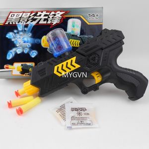 Manual Plastic Water Crystal Gel Soft Bullet Shooting Pistol Toy Gun Launcher Model Heat For Kids Boys Birthday Gift