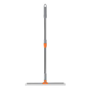 Högkvalitativ silikon squeegee roterbar huvud kvast magi squeegee utdragbar högplats glas squeegee golv mopp hushåll badrum sopor 38 cm 50 cm