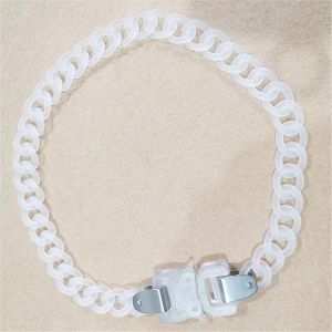 Bracciali 1017 braccialetti trasparenti alyx 9sm uomini donne donne classiche alix a catena alix bracciale di alta qualità sicurezza trasparente in plastica trasparente