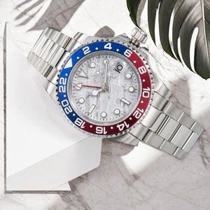 Hip Hop zegarek męski zegarek luksusowe marka Water Marka zegarków ze stali nierdzewnej Cround zegar Men Automatyczne mechaniczne zegarek na rękę
