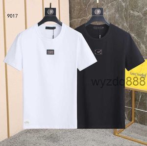 Męskie mody Projektanci Mężczyźni Ubranie Czarne białe koszulki Kobiety Kobiety damskie swobodny streetwear Hip Hop Tshirts M-XXXL D#G515 J65G