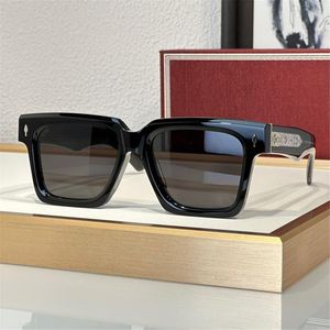 Super Fashion Sunglasses For Men Mulheres Summer UMIT Be Nan Designer elegante estilo de rua High Street Anti-Ultraviolet Retro Plate Square Acetate Frame Glasses Caixa aleatória