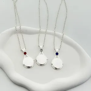 Pendant Necklaces 3-Color Fashion Shell-shape Design Luxurious Exquisite Romantic Necklace Jewelry For Wife Daughter Dream Gift Dropship