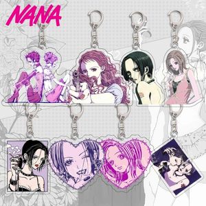 Klapety Nana Acryl Metal brelok japońskie anime oosaki komatsu charakter breyring biżuteria