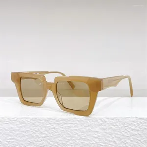 Solglasögon Kvinna Tyskland Kub Maske K31 Square Retro Acetate High Quality Man Female