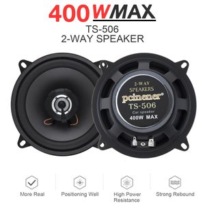 5 Polegada carro de alta fidelidade coaxial ser 400w 2way universal automotivo áudio música estéreo subwoofer gama completa freqüência sers 240126