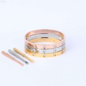 Hurtowa śruba 18 -karatowa Złota Projektant stali nierdzewnej Bracelets słynne marki