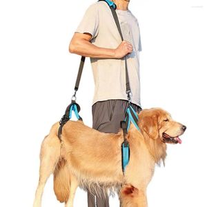 Cão vestuário pet carry sling pernas apoio reabilitação elevador arnês para deficientes feridos idosos lesões articulares artrite