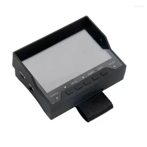 Portable Wristband Video Tester 4.3" LCD Analogue AHD CCTV Camera Test Monitor Display 2200mAh Lithium Battery