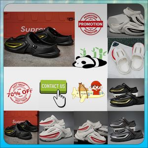 Designer Casual Platform Pack Slipers Summer Sliders Män kvinnor Rainbow Anti Slip Wear Resistant Memory Sandaler Mjuk tjock kudde Slipper