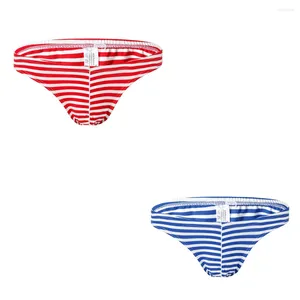 Underpants Men Triangular Panties Low Rise Briefs Bikini Bulge Swimming Trunks Items For Underwear 2024