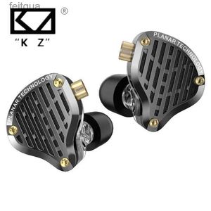 Mobiltelefonörlurar KZ PR3 i örat 13,2 mm plan förare kabeldragna hörlurar Musik hörlurar hifi basmonitor hörlurar sport headset yq240202