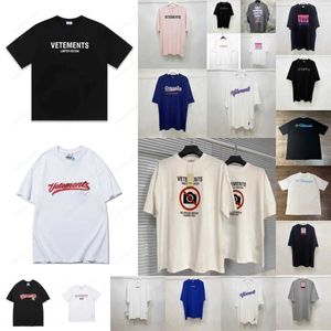 T-shirt da uomo Vetements T-shirt Uomo Donna 1 Alta qualità Non ho fatto niente, ho appena avuto fortuna T-shirt Top T-shirt 230425 yDFD