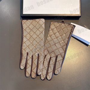 Luxuriöse Damen-Handschuhe, Schaffell-Touchscreen-Fäustlinge, Damen-Winter-Plüsch, nacktes Handgelenk, Outdoor-Handschuh, warm halten, winddicht, Woll-Fingerhandschuh