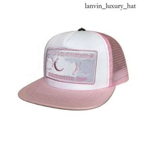 Chromees Hearts Модный тренд Бейсбольный цветок 23ss Ch Cross Hearts Мужские Snapbacks Синие шляпы Высокие мужские черные качественные кепки Белые дизайнерские фирменные кепки Chrome 344