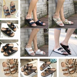 Slides Hausschuhe Clogs Slider Sandalen reiner ockerfarbener Knochenharz-Clog Sand Designer für Männer Frauen Sandalen Sommer Leder Slide Gummi Slipper Strand Modeschuh