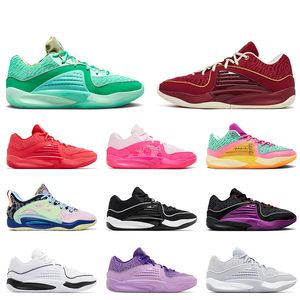 KD 16 15 Shoes NRG NY VS NY Wanda Aunt Pearl Ember Glow kd16 Basketball Trainers Ready Play University Red kd15 What The Wolf Grey White Black Sports Sneakers Size 36-46