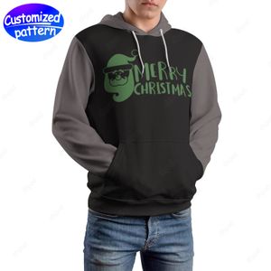 Tasarımcı Erkek Hoodies Sweatshirts Özel Desenli Noel Hip-Hop Kaya Kapakları Sıradan Athleisure Sport Dış Mekan Toptan Hoodie Erkekler Giyim Büyük Boyut S-5XL